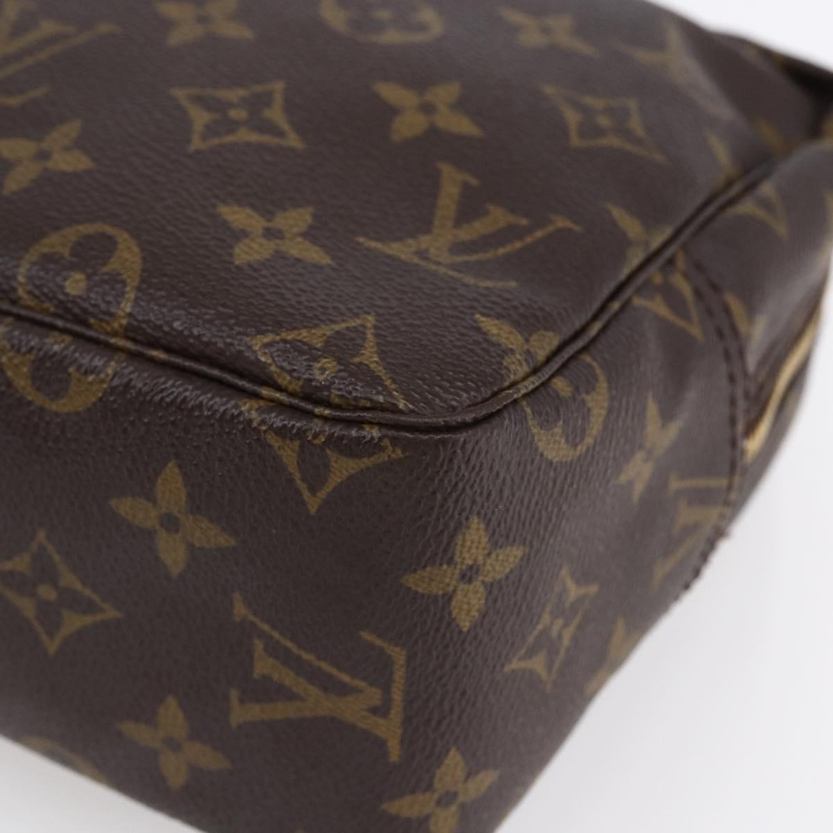 LOUIS VUITTON Monogram Trousse Toilette 28 Clutch Bag M47522 LV Auth 152029