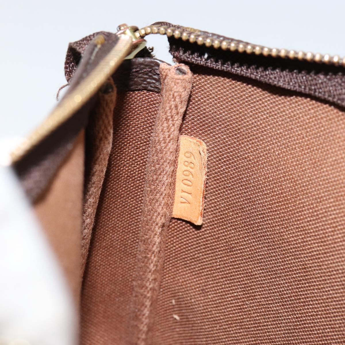 LOUIS VUITTON Monogram Pochette Accessoires Pouch M51980 LV Auth 152031