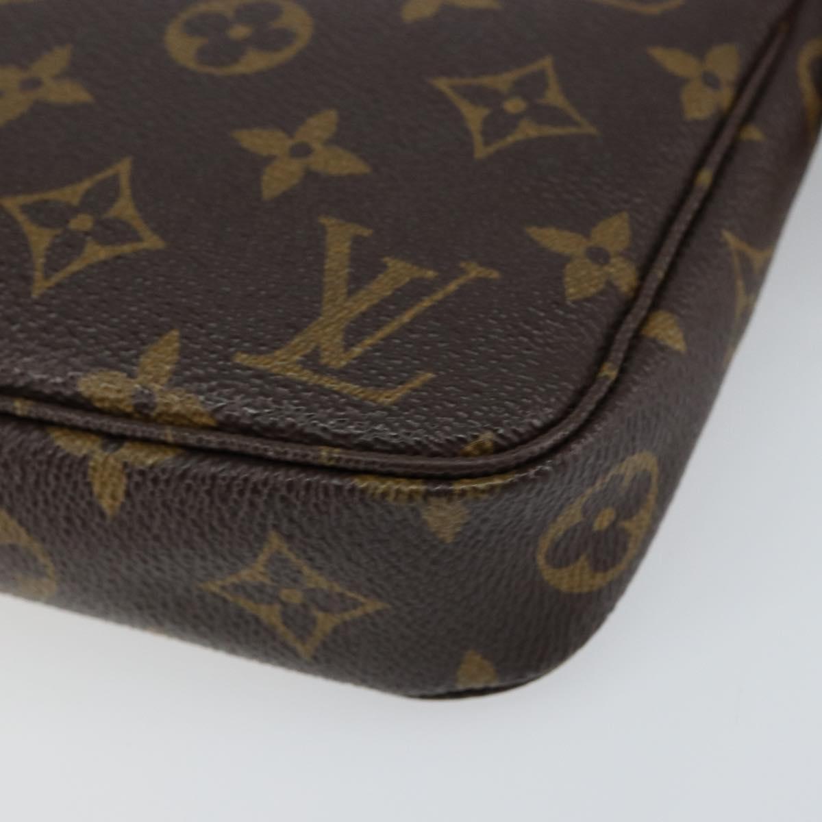 LOUIS VUITTON Monogram Pochette Accessoires Pouch M51980 LV Auth 152031