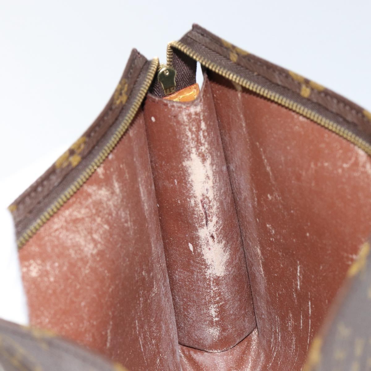 LOUIS VUITTON Monogram Poche Toilette 26 Pouch M47542 LV Auth 152073