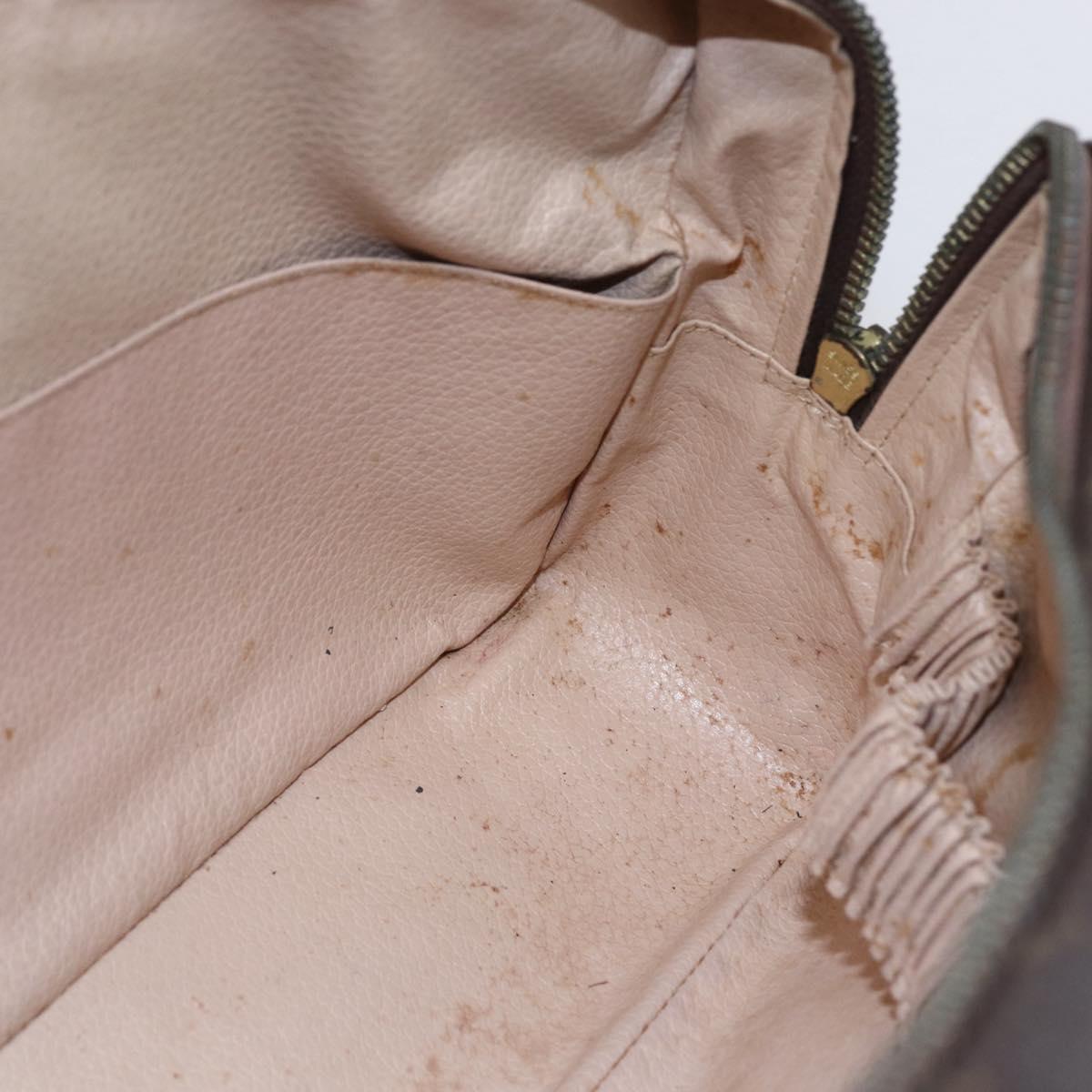 LOUIS VUITTON Monogram Trousse Toilette 28 Clutch Bag M47522 LV Auth 152088