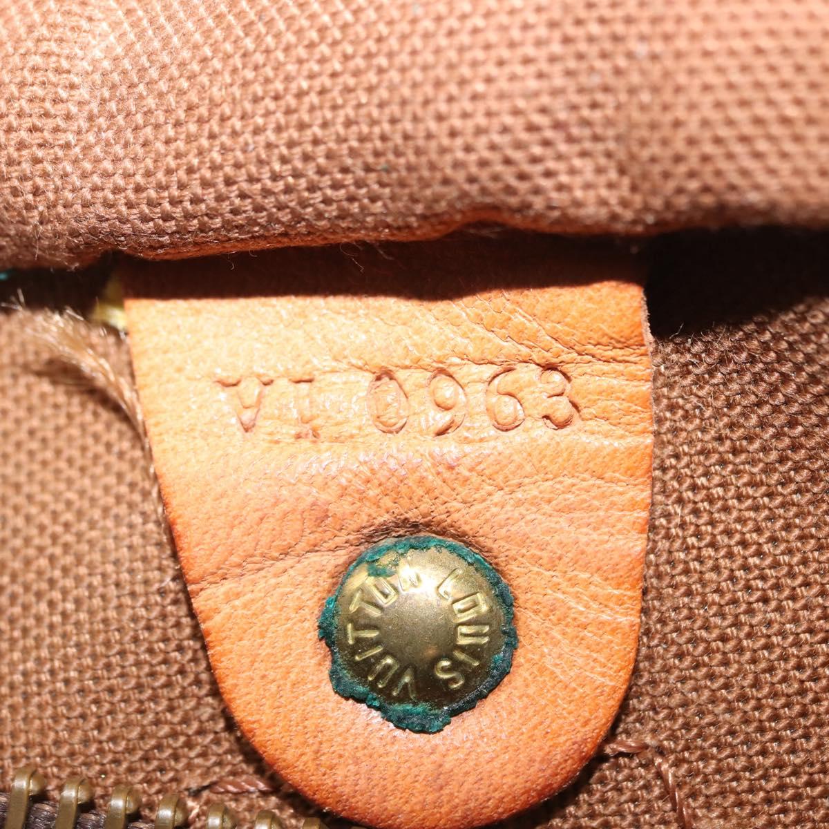 LOUIS VUITTON Monogram Speedy 25 Hand Bag M41528 LV Auth 152092