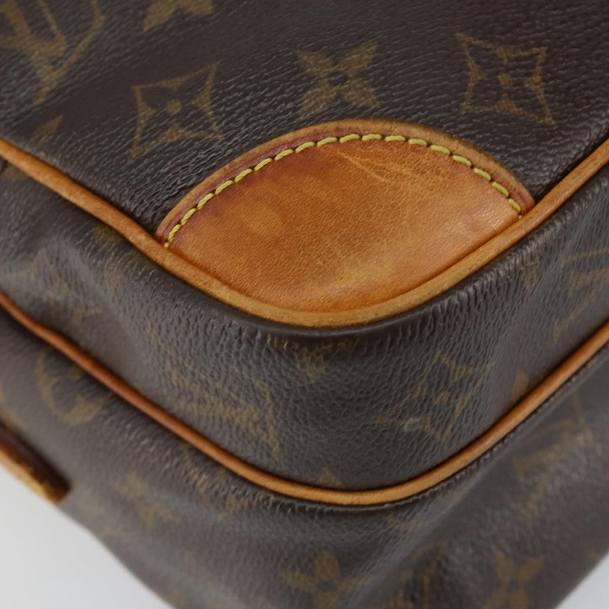 LOUIS VUITTON Monogram Nile Shoulder Bag M45244 LV Auth 152099