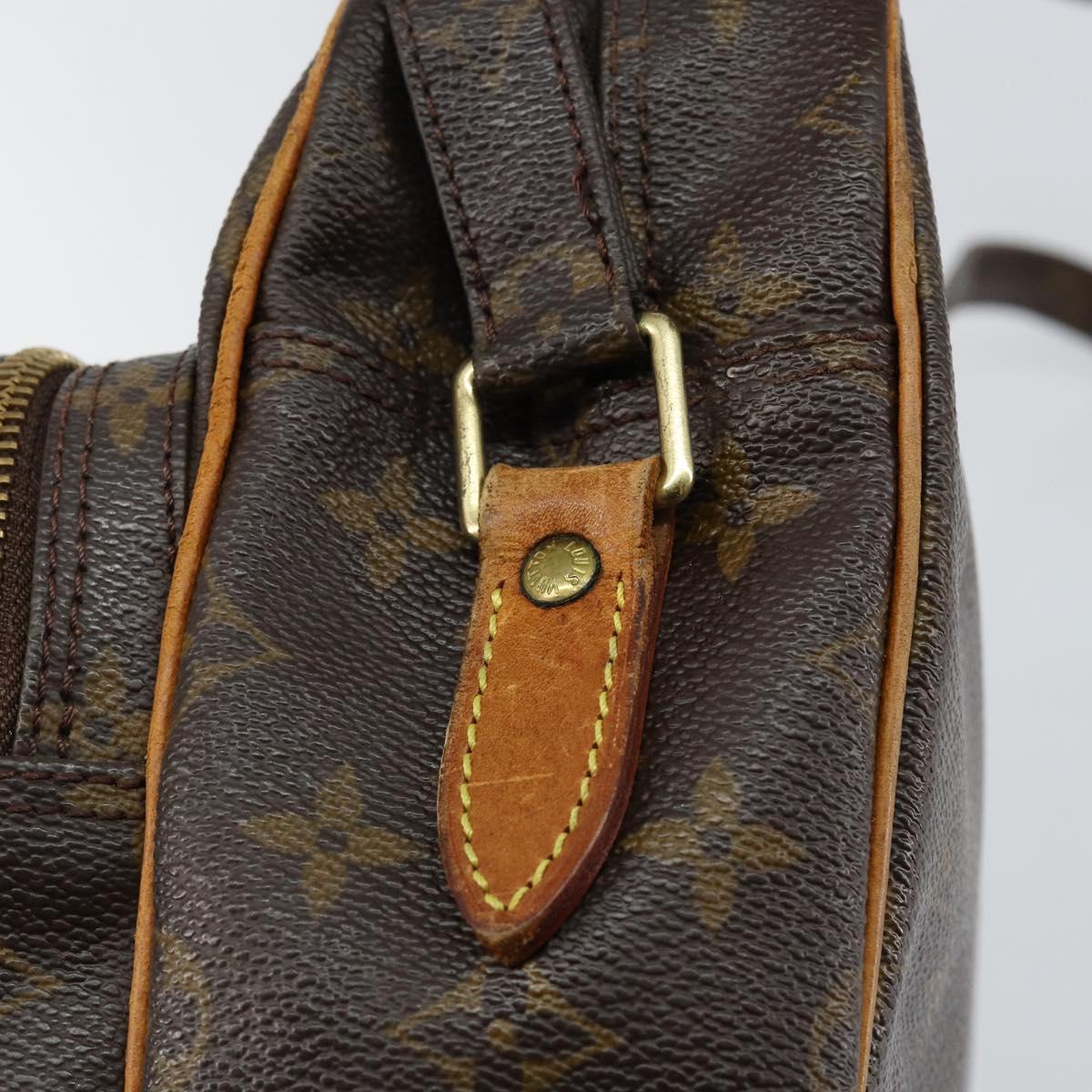 LOUIS VUITTON Monogram Nile Shoulder Bag M45244 LV Auth 152099