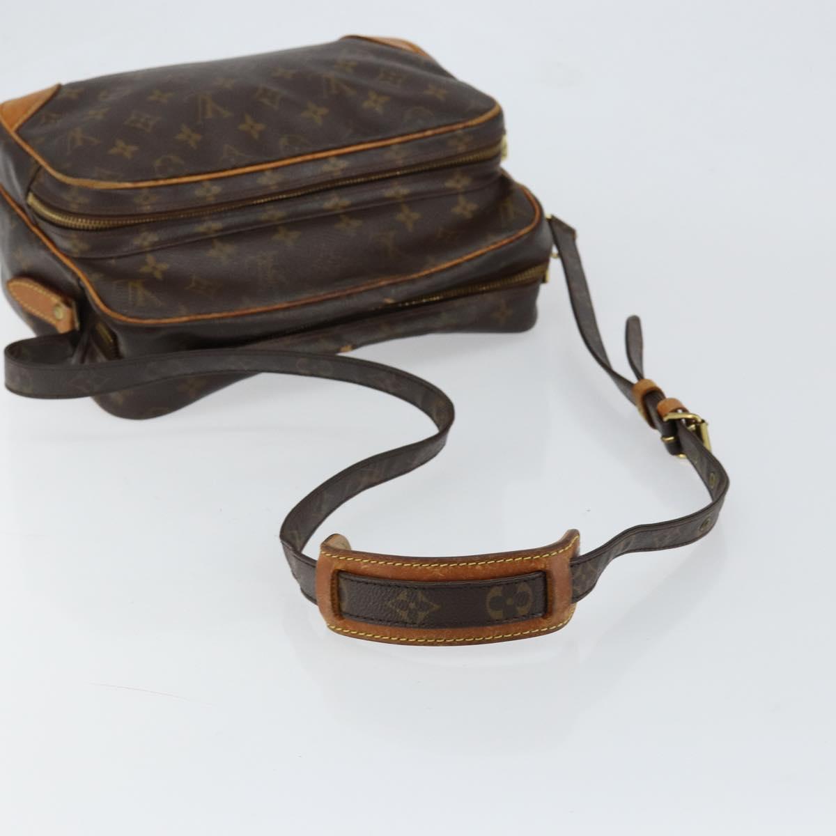 LOUIS VUITTON Monogram Nile Shoulder Bag M45244 LV Auth 152099