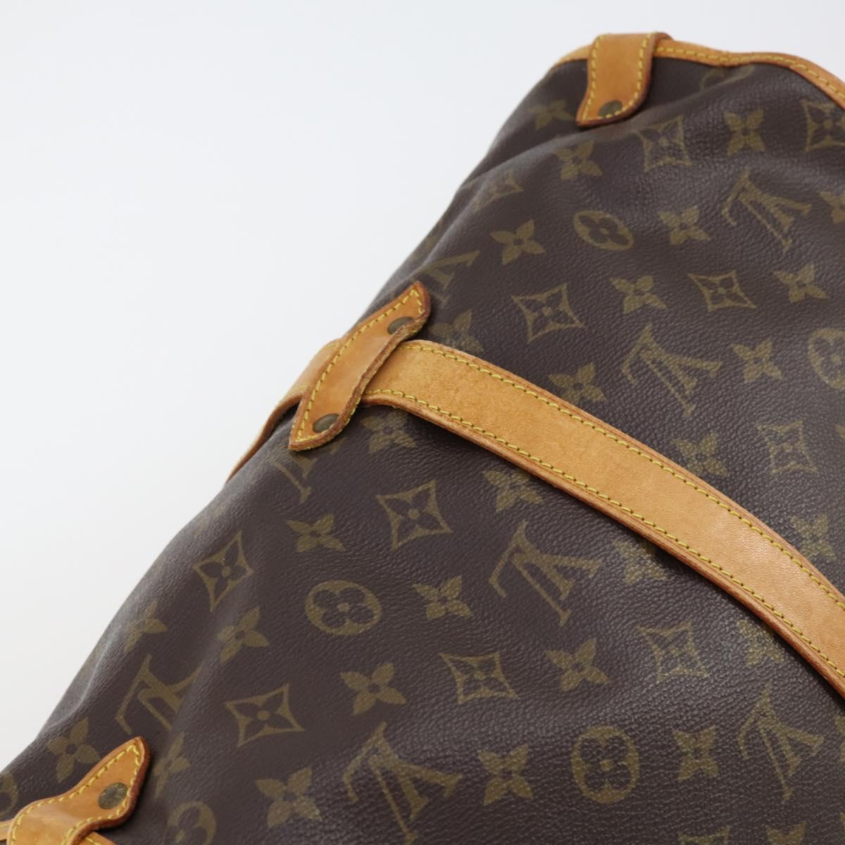 LOUIS VUITTON Monogram Saumur 35 Shoulder Bag M42254 LV Auth 152103