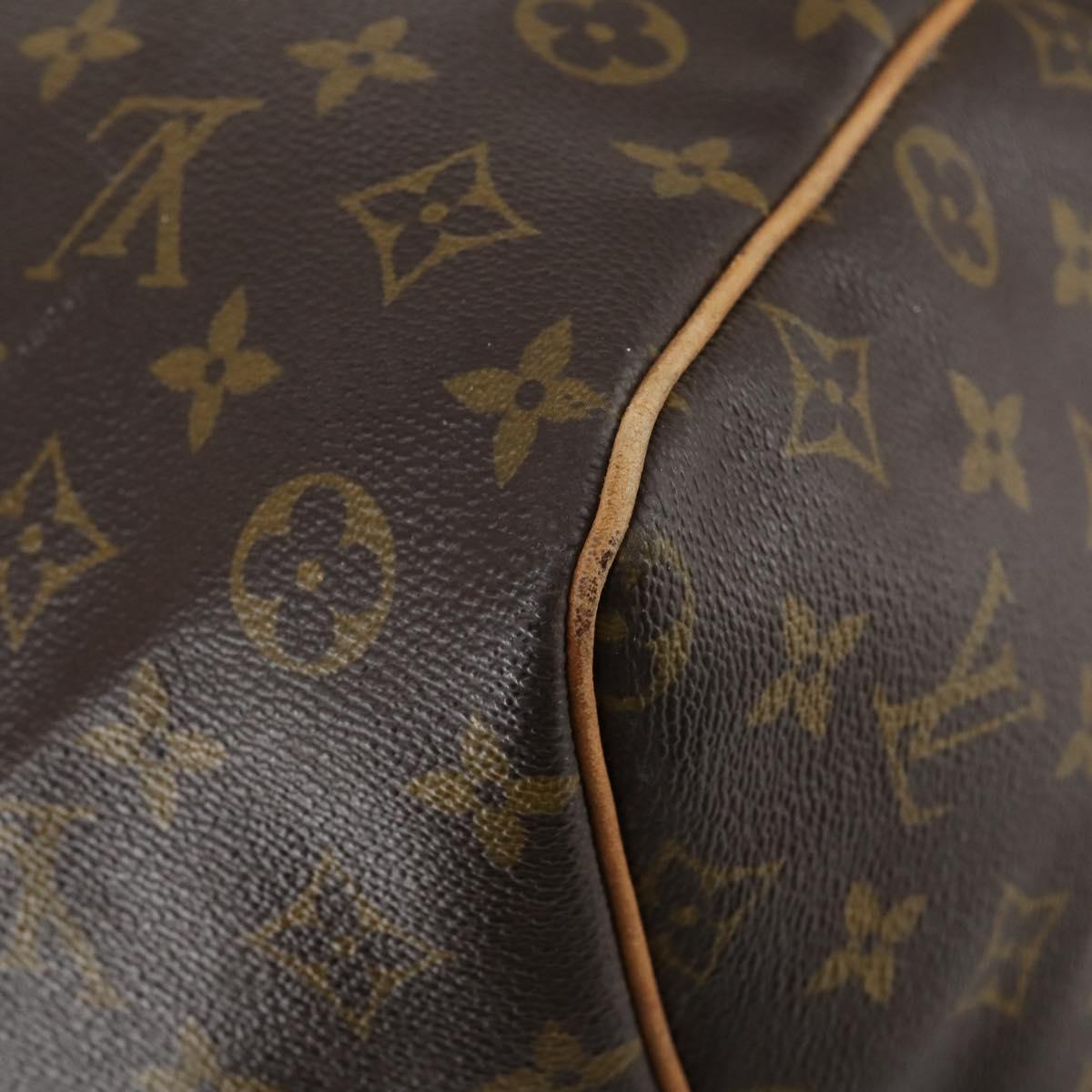LOUIS VUITTON Monogram Keepall 60 Boston Bag M41422 LV Auth 152105