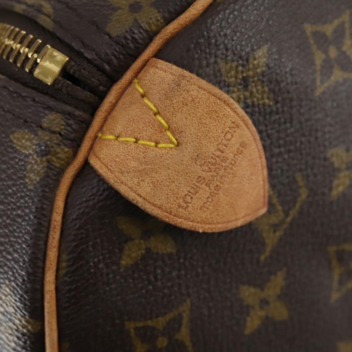 LOUIS VUITTON Monogram Keepall 60 Boston Bag M41422 LV Auth 152105