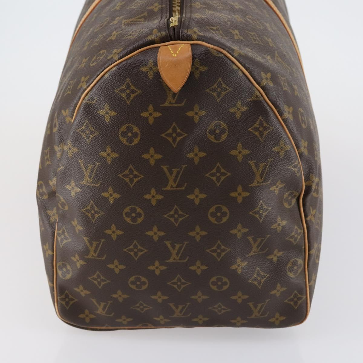 LOUIS VUITTON Monogram Keepall 60 Boston Bag M41422 LV Auth 152105
