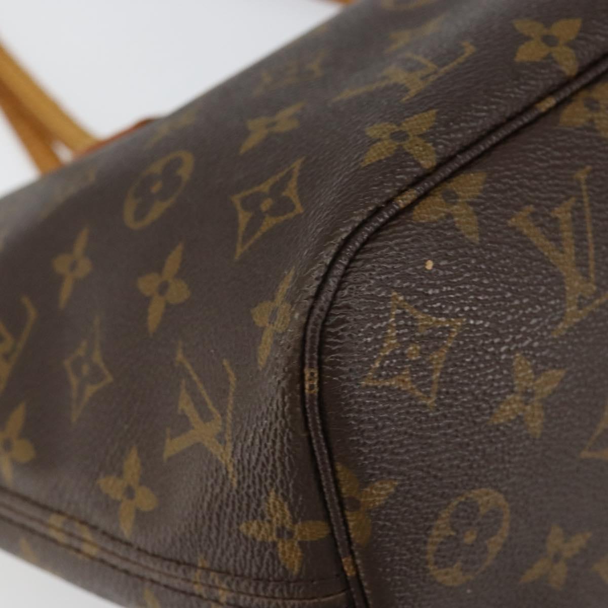 LOUIS VUITTON Monogram Neverfull PM Tote Bag M40155 LV Auth 152111