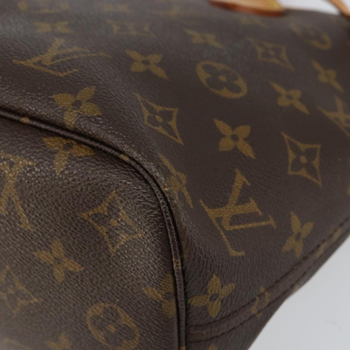 LOUIS VUITTON Monogram Neverfull PM Tote Bag M40155 LV Auth 152111