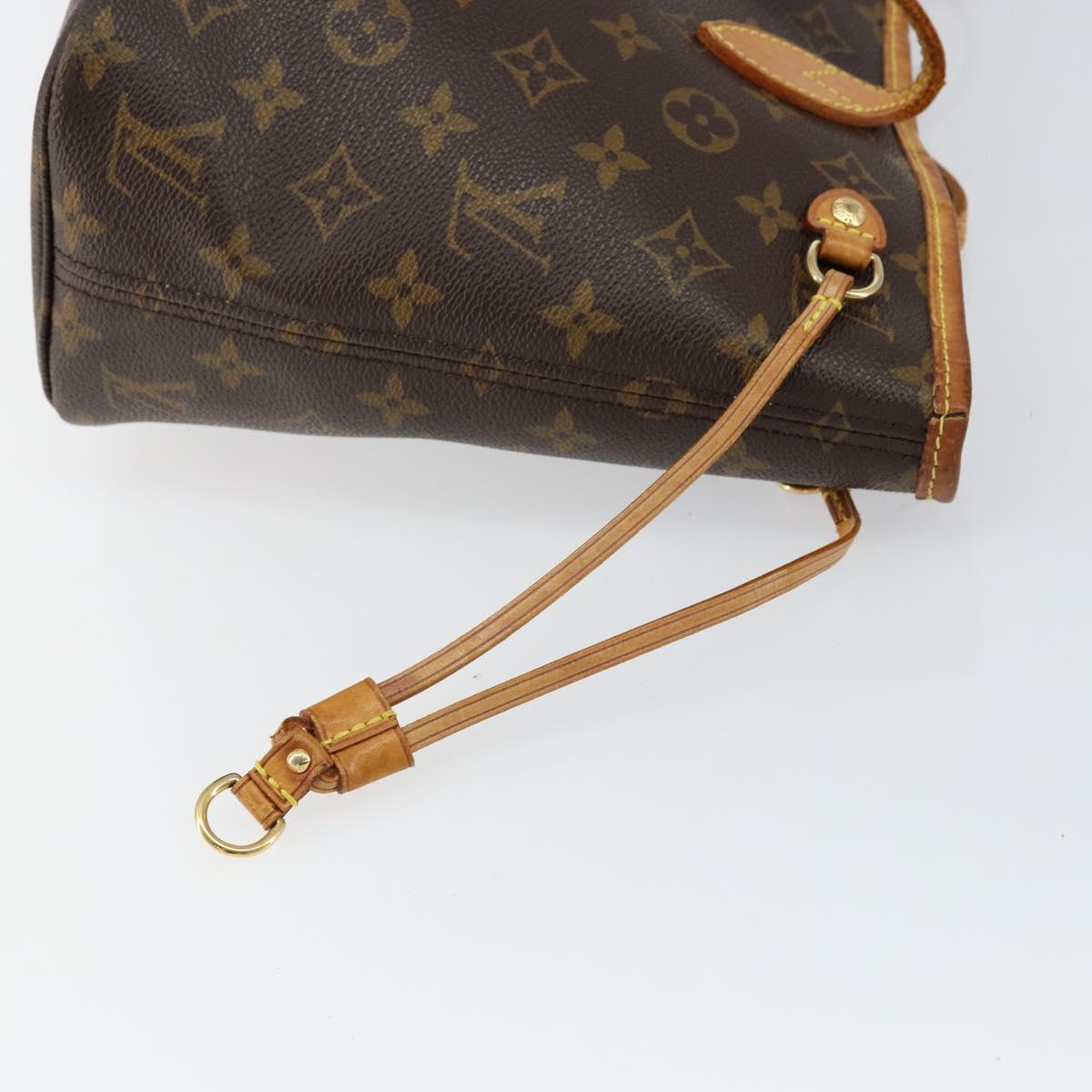 LOUIS VUITTON Monogram Neverfull PM Tote Bag M40155 LV Auth 152111