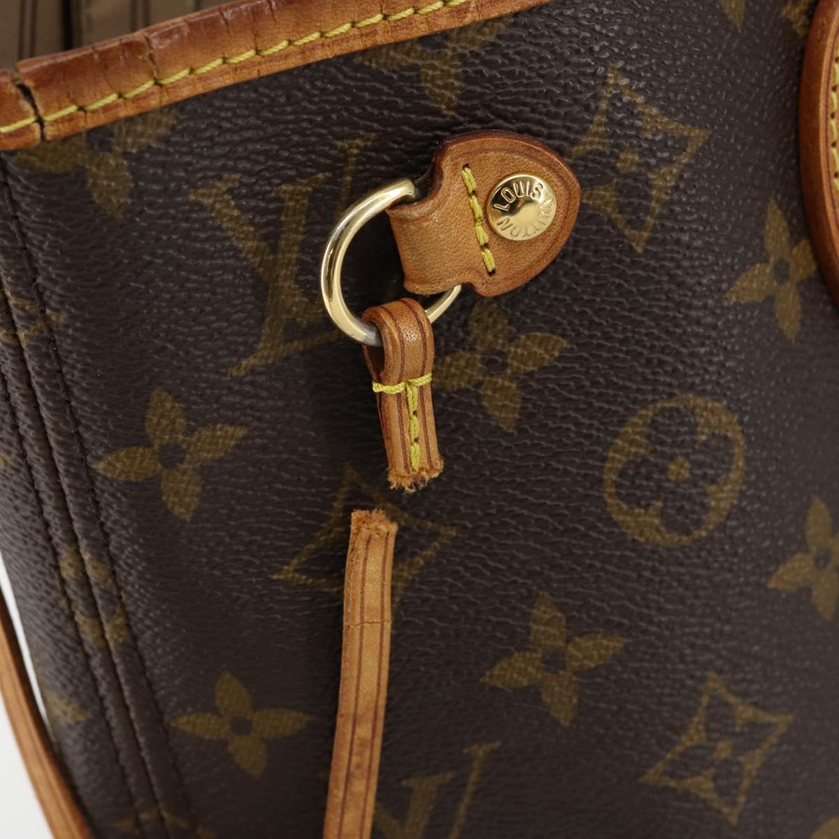 LOUIS VUITTON Monogram Neverfull PM Tote Bag M40155 LV Auth 152111
