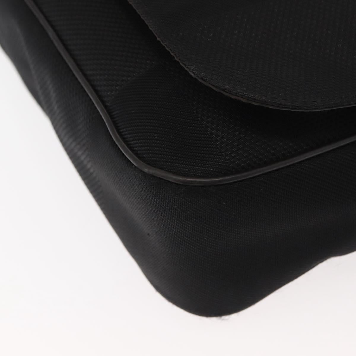 LOUIS VUITTON Damier Geant Petite Message Shoulder Bag Black M93618 Auth 152117