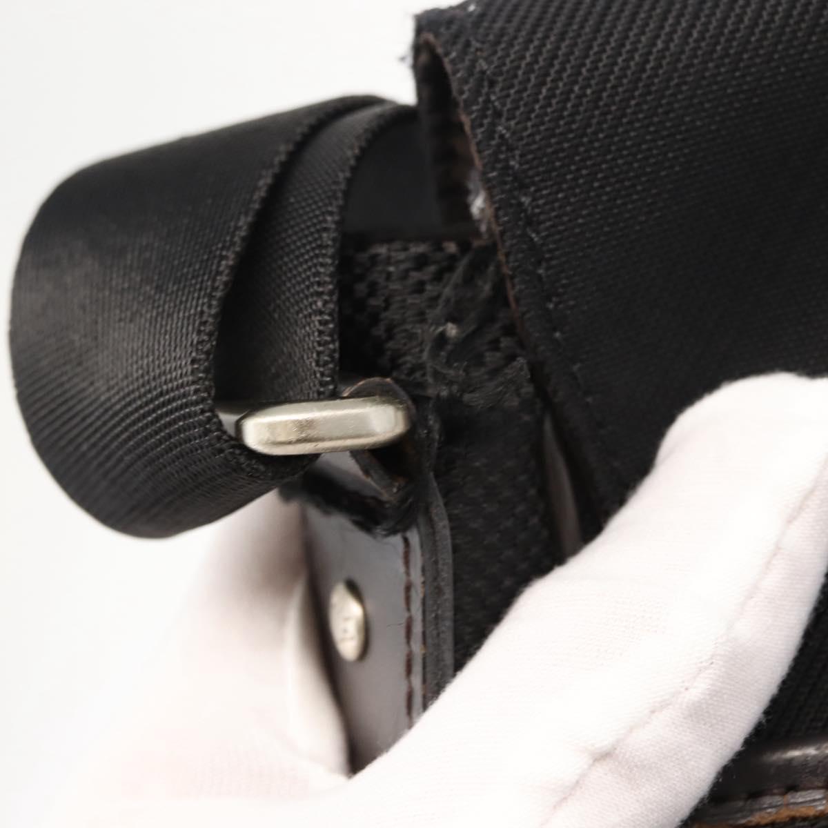 LOUIS VUITTON Damier Geant Petite Message Shoulder Bag Black M93618 Auth 152117