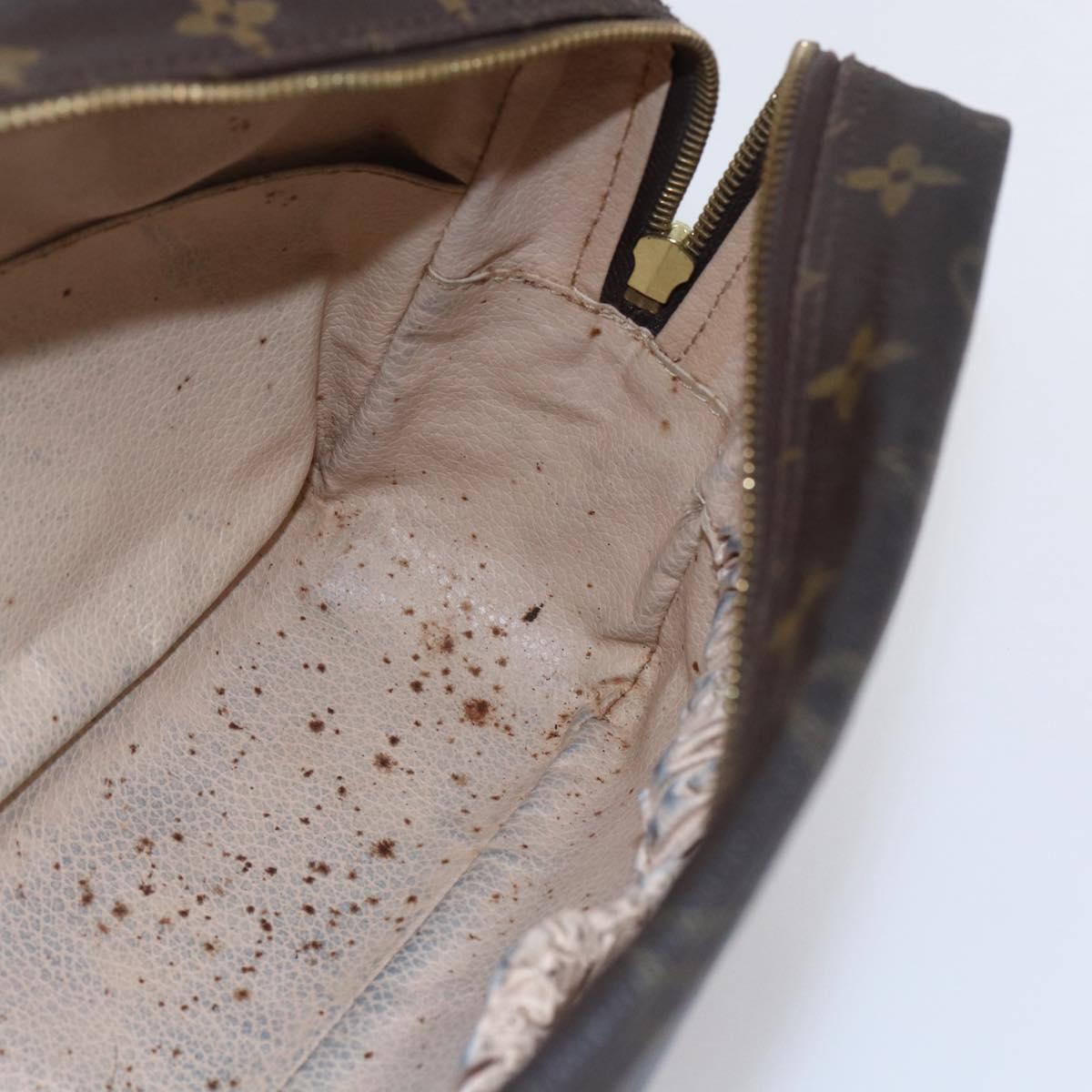 LOUIS VUITTON Monogram Trousse Toilette 28 Clutch Bag M47522 LV Auth 152122