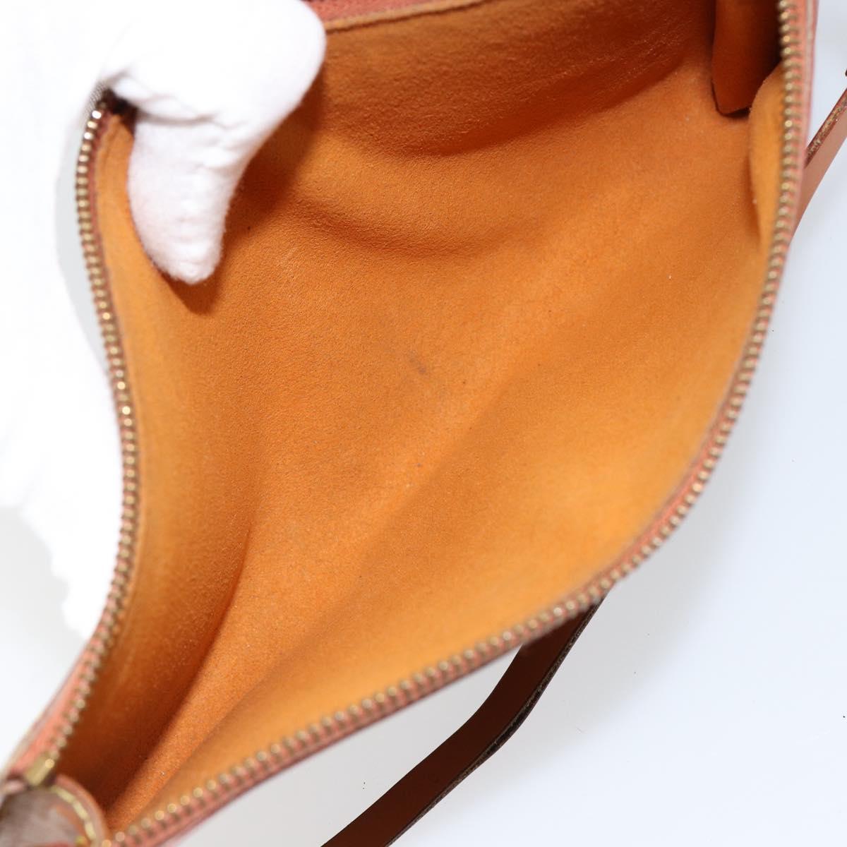 LOUIS VUITTON Epi Pochette Accessoires Accessory Pouch Brown M52953 Auth 152133