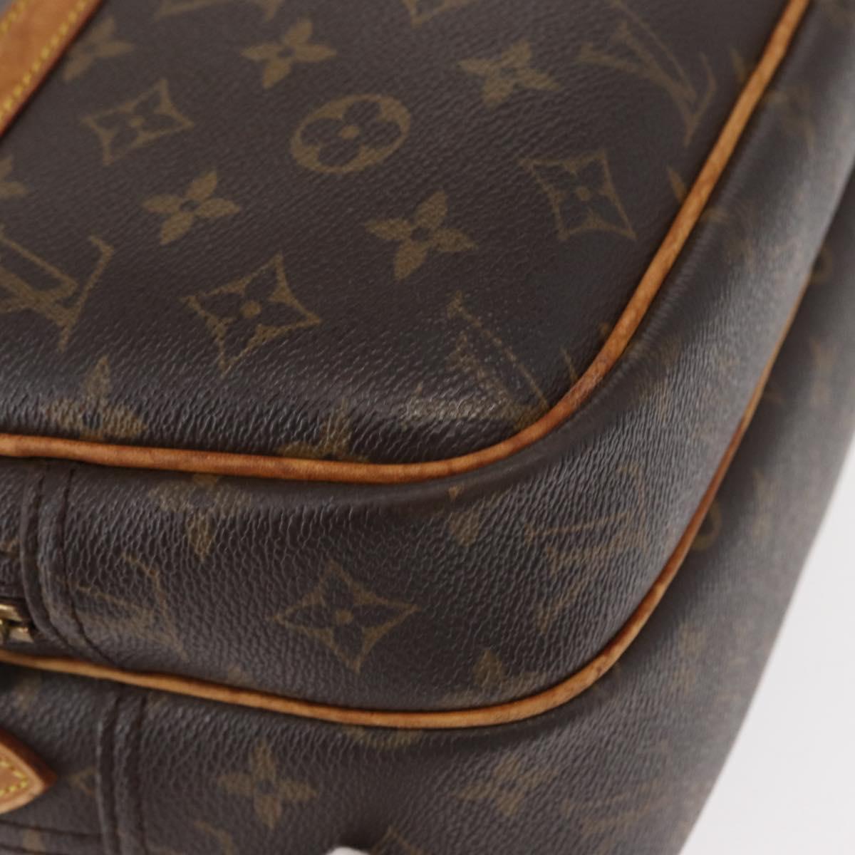 LOUIS VUITTON Monogram Reporter PM Shoulder Bag M45254 LV Auth 152136