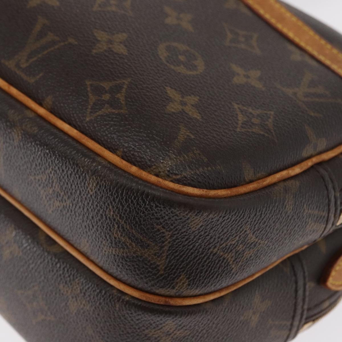 LOUIS VUITTON Monogram Reporter PM Shoulder Bag M45254 LV Auth 152136
