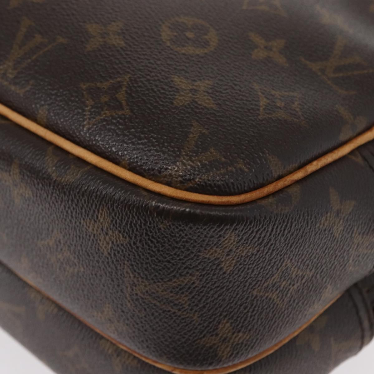 LOUIS VUITTON Monogram Reporter PM Shoulder Bag M45254 LV Auth 152136