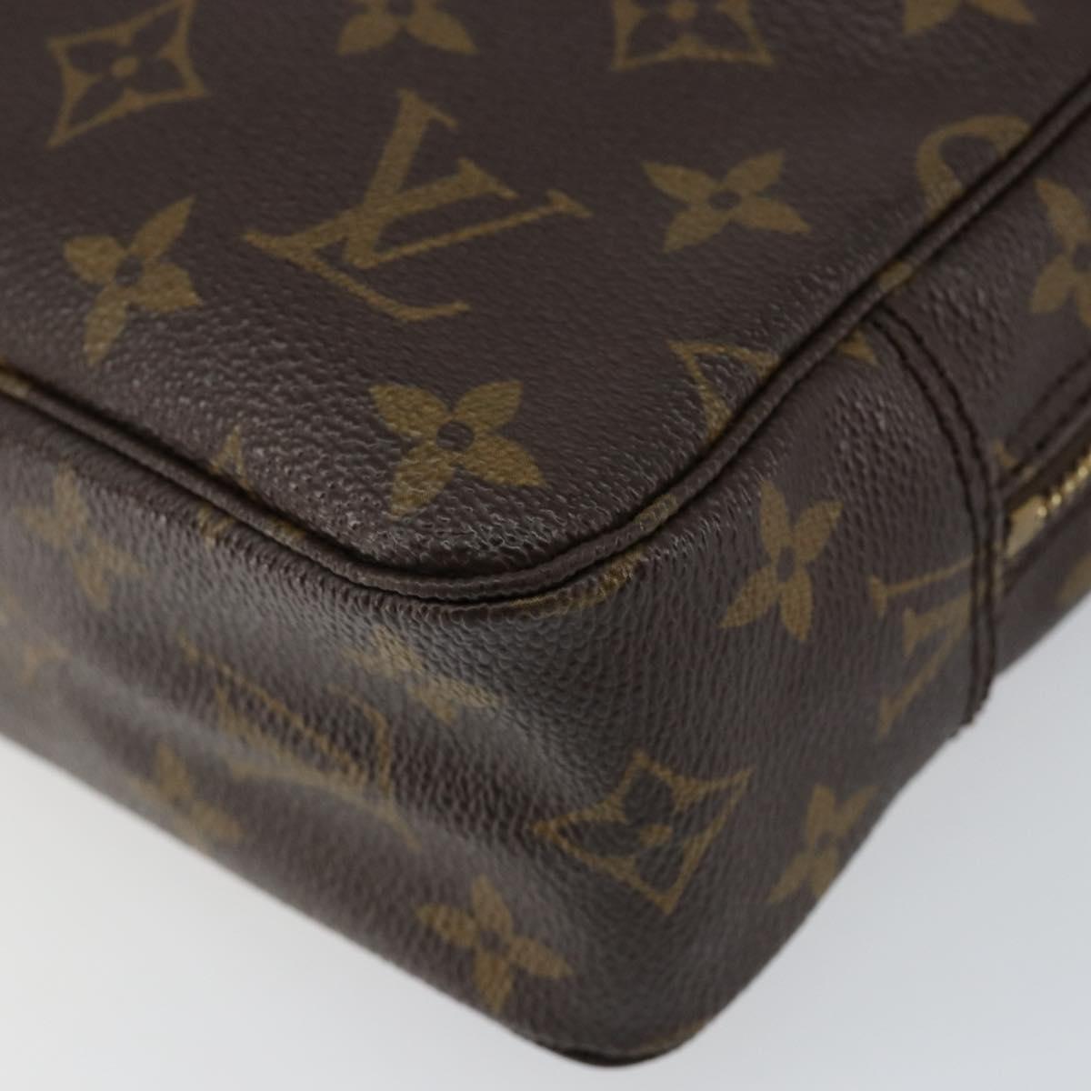 LOUIS VUITTON Monogram Trousse Toilette 23 Clutch Bag M47524 LV Auth 152150