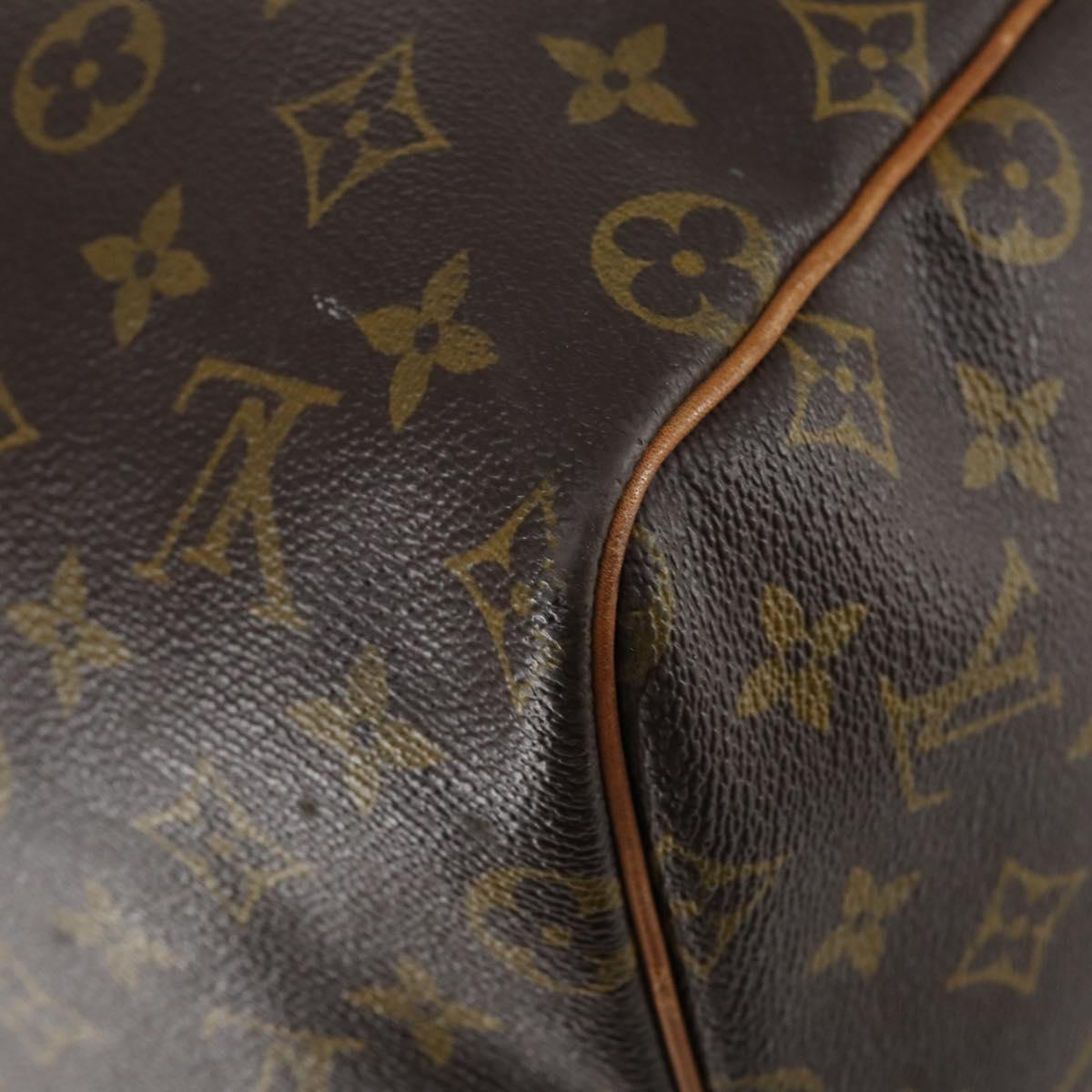 LOUIS VUITTON Monogram Keepall 55 Boston Bag M41424 LV Auth 152151