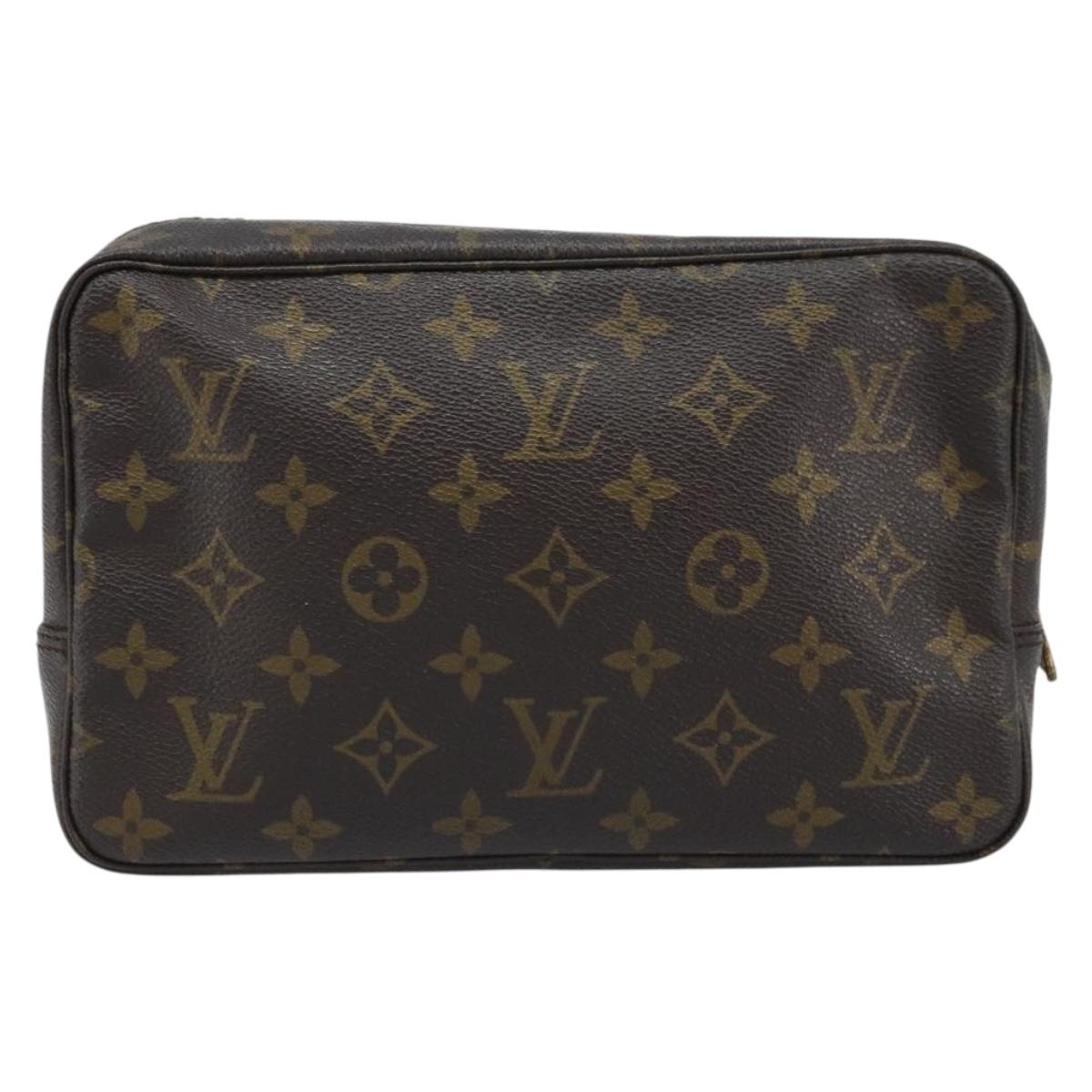 LOUIS VUITTON Monogram Trousse Toilette 23 Clutch Bag M47524 LV Auth 152154