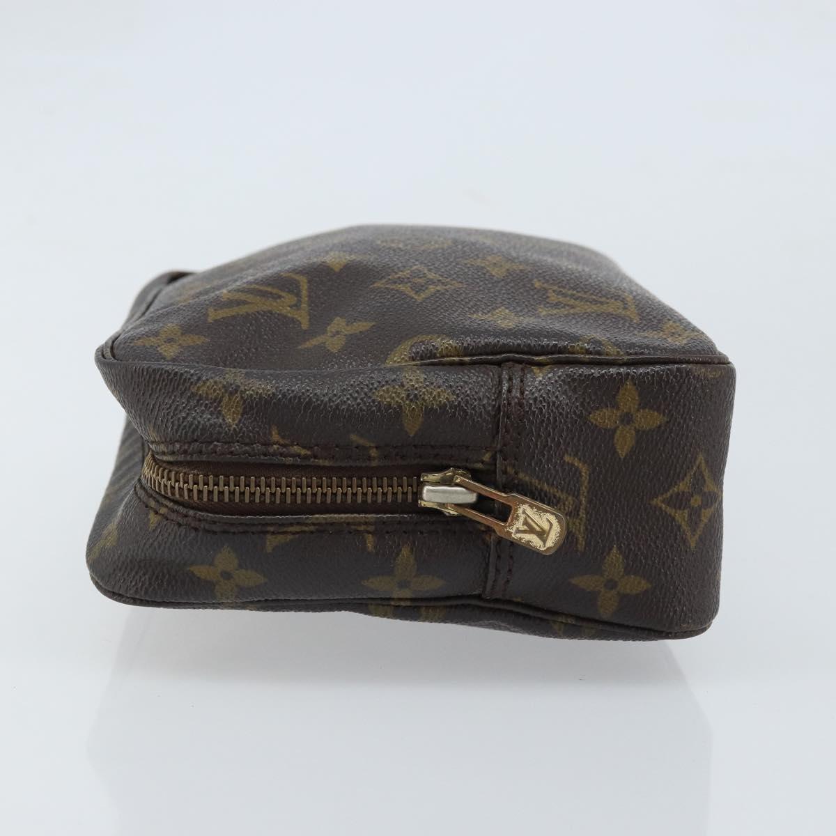 LOUIS VUITTON Monogram Trousse Toilette 23 Clutch Bag M47524 LV Auth 152154