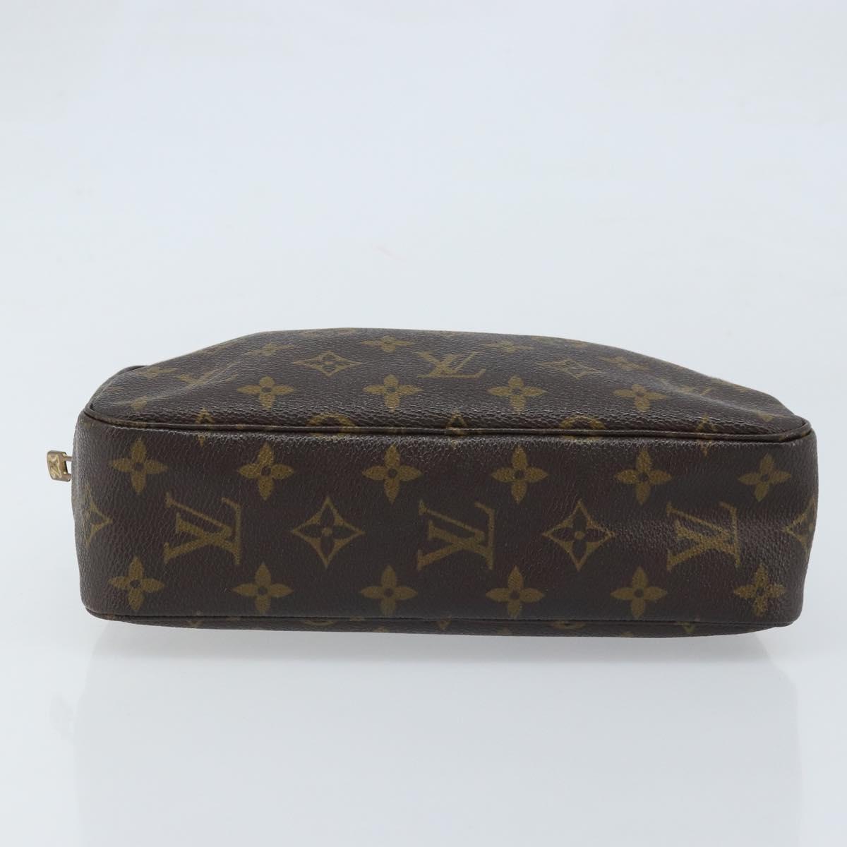 LOUIS VUITTON Monogram Trousse Toilette 23 Clutch Bag M47524 LV Auth 152154