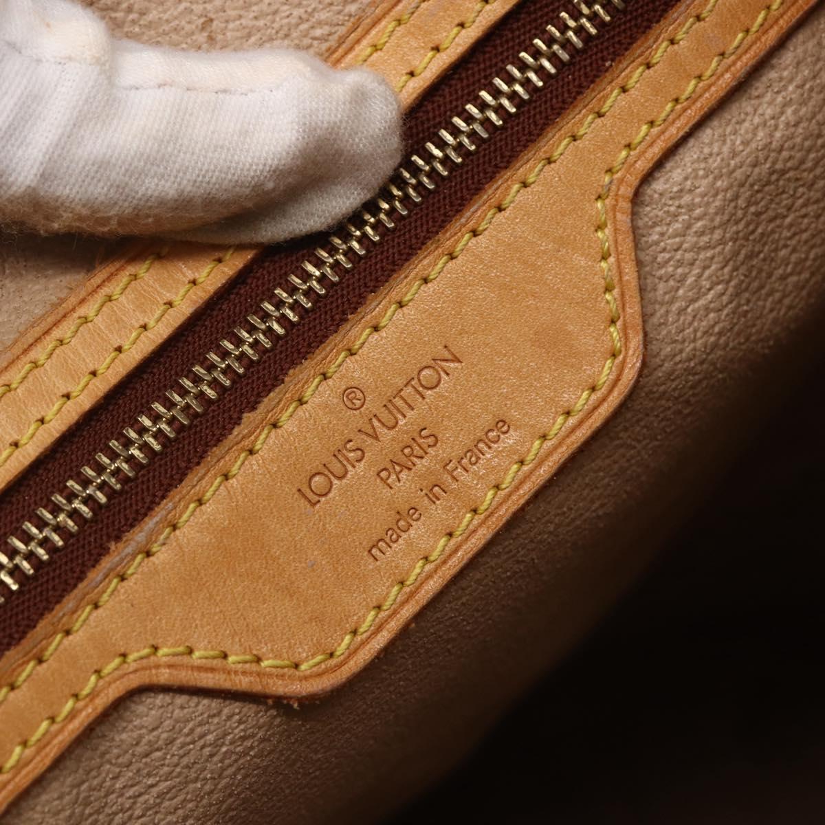 LOUIS VUITTON Monogram Bucket GM Shoulder Bag M42236 LV Auth 152158