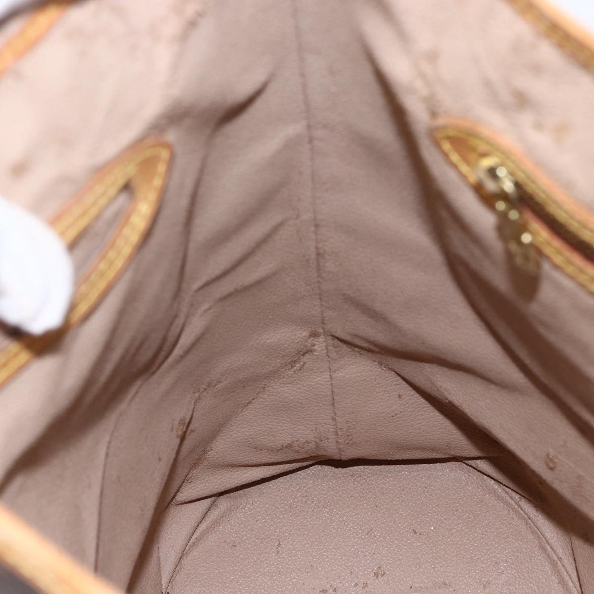 LOUIS VUITTON Monogram Bucket GM Shoulder Bag M42236 LV Auth 152158