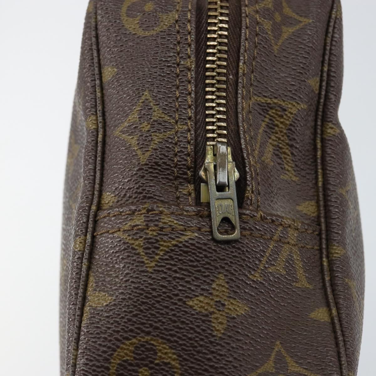 LOUIS VUITTON Monogram Trousse Toilette 28 Clutch Bag M47522 LV Auth 152162