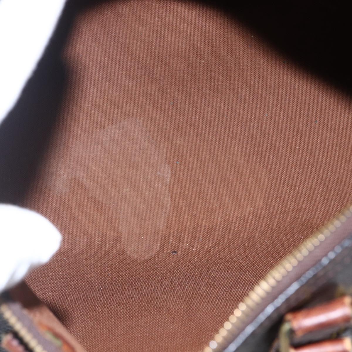 LOUIS VUITTON Monogram Speedy 25 Hand Bag M41528 LV Auth 152175