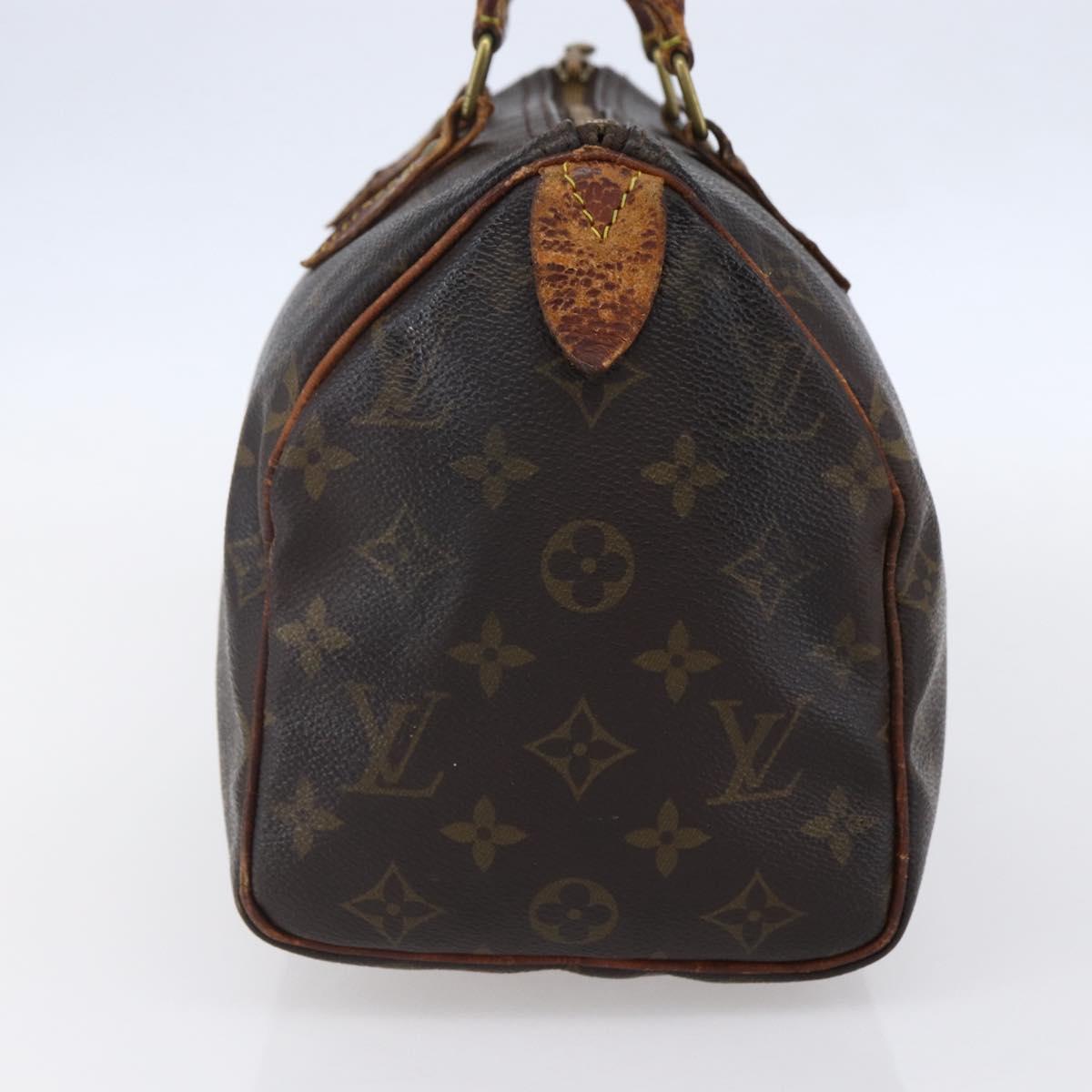 LOUIS VUITTON Monogram Speedy 25 Hand Bag M41528 LV Auth 152175