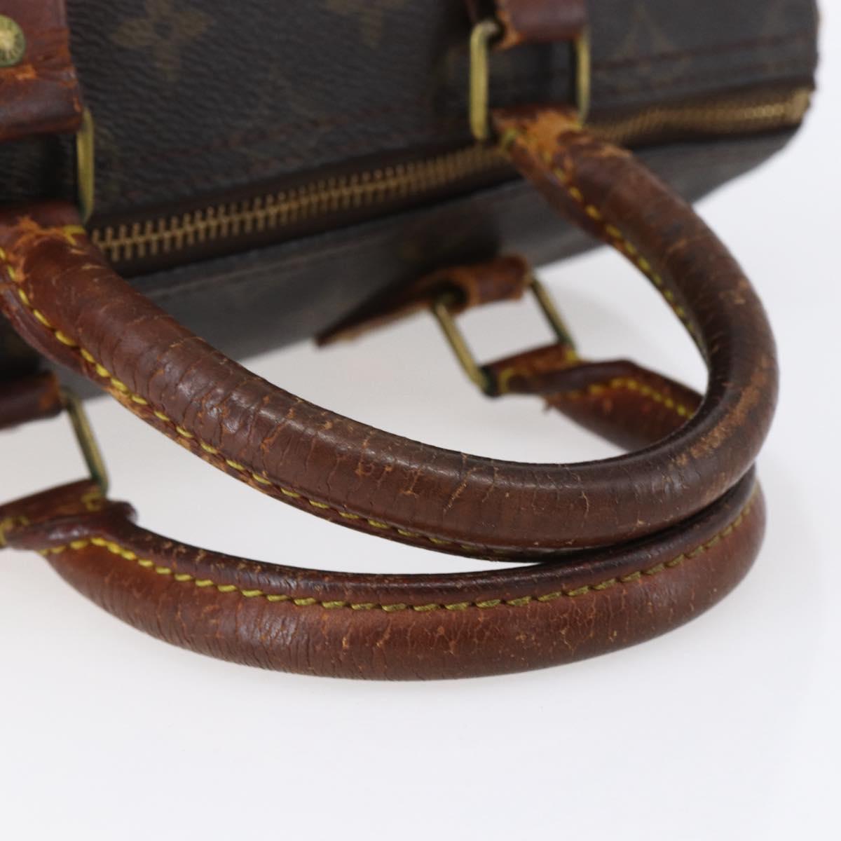 LOUIS VUITTON Monogram Speedy 25 Hand Bag M41528 LV Auth 152175