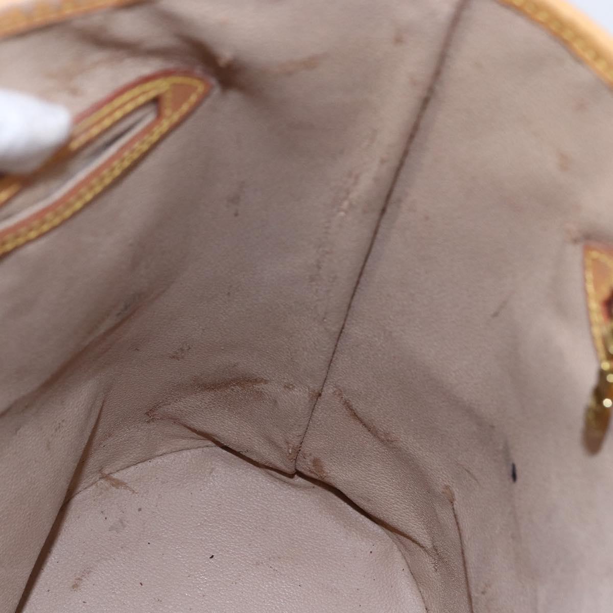 LOUIS VUITTON Monogram Bucket GM Shoulder Bag M42236 LV Auth 152177