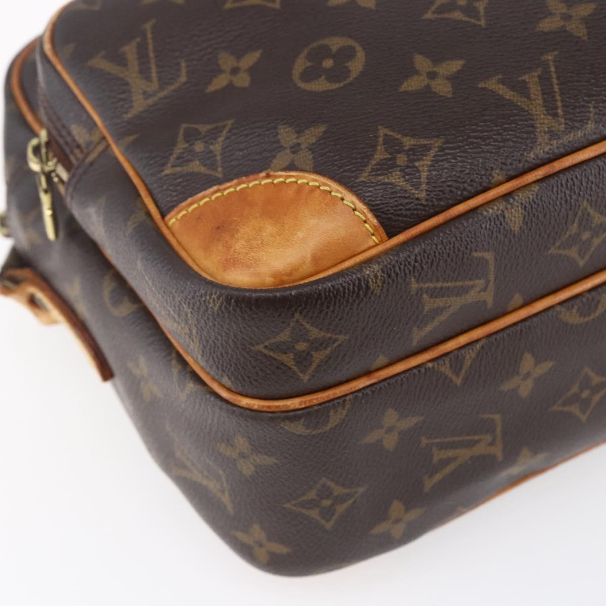 LOUIS VUITTON Monogram Nile Shoulder Bag M45244 LV Auth 152182