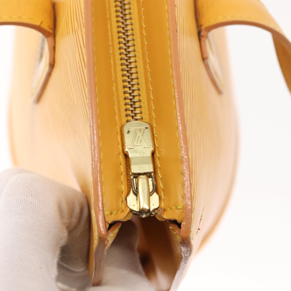 LOUIS VUITTON Epi Saint Jacques Shopping Shoulder Bag Yellow M52269 Auth 152184