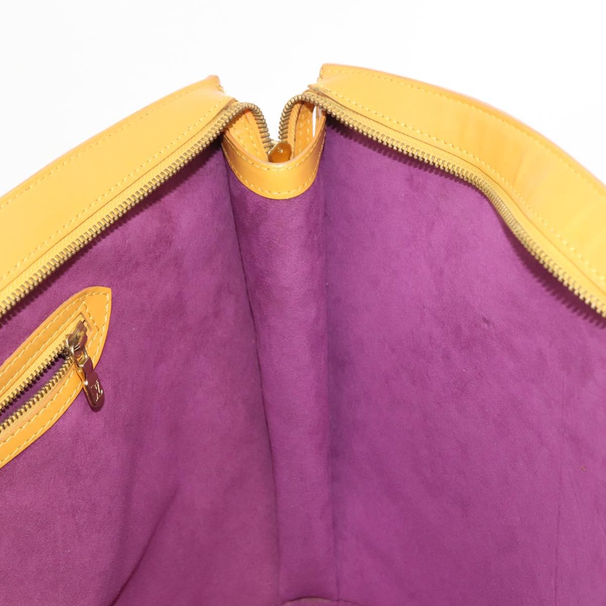 LOUIS VUITTON Epi Saint Jacques Shopping Shoulder Bag Yellow M52269 Auth 152184