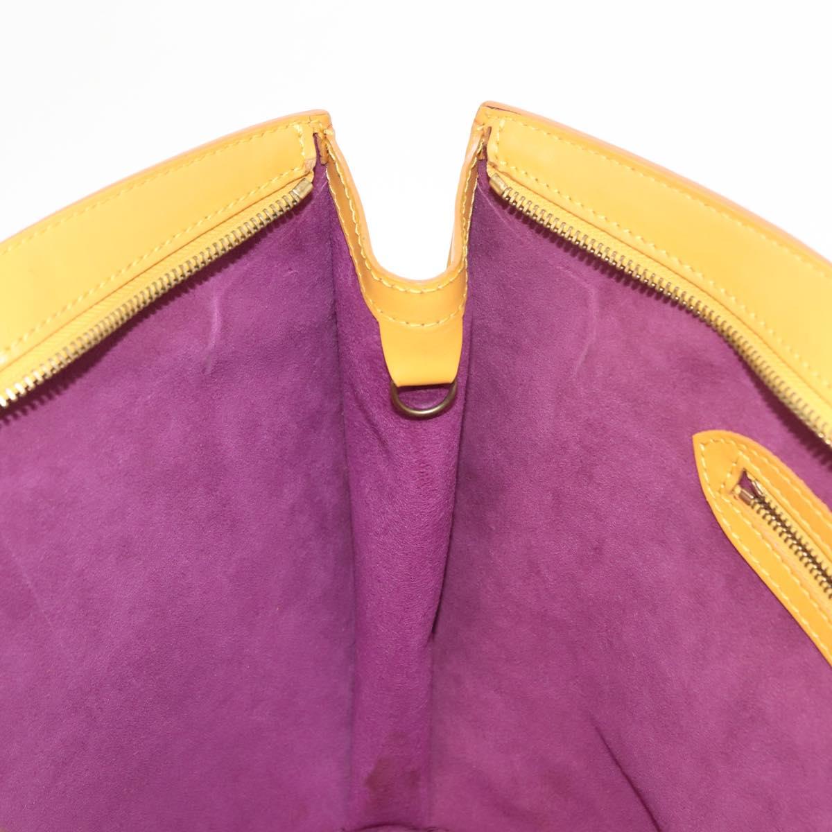 LOUIS VUITTON Epi Saint Jacques Shopping Shoulder Bag Yellow M52269 Auth 152184