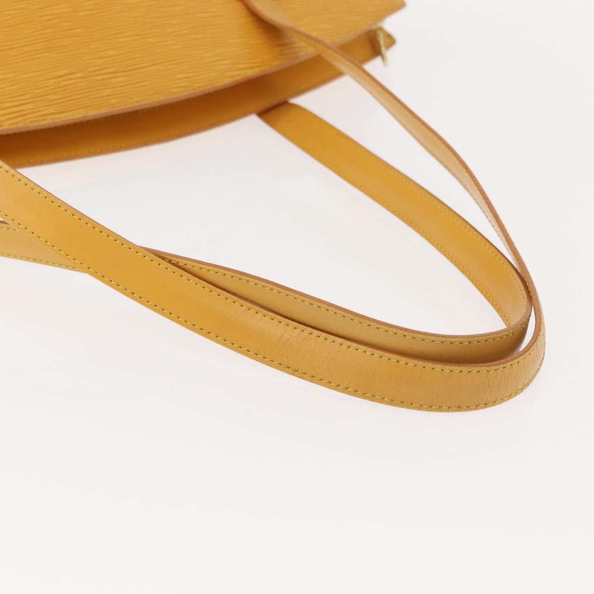 LOUIS VUITTON Epi Saint Jacques Shopping Shoulder Bag Yellow M52269 Auth 152184