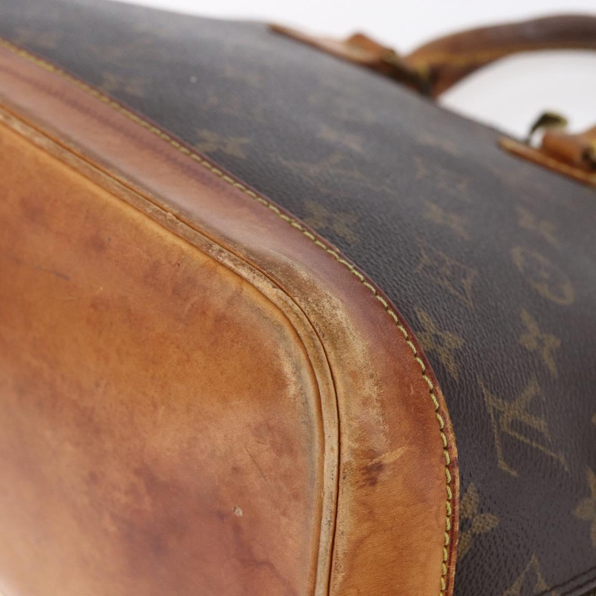 LOUIS VUITTON Monogram Alma Hand Bag M51130 LV Auth 152192