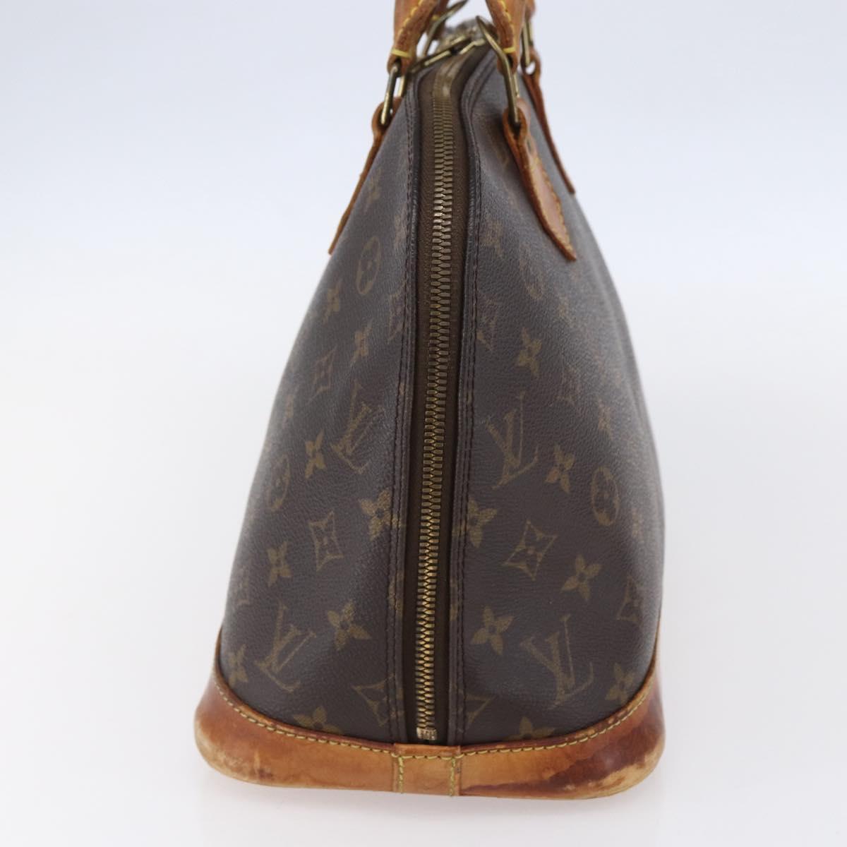 LOUIS VUITTON Monogram Alma Hand Bag M51130 LV Auth 152192