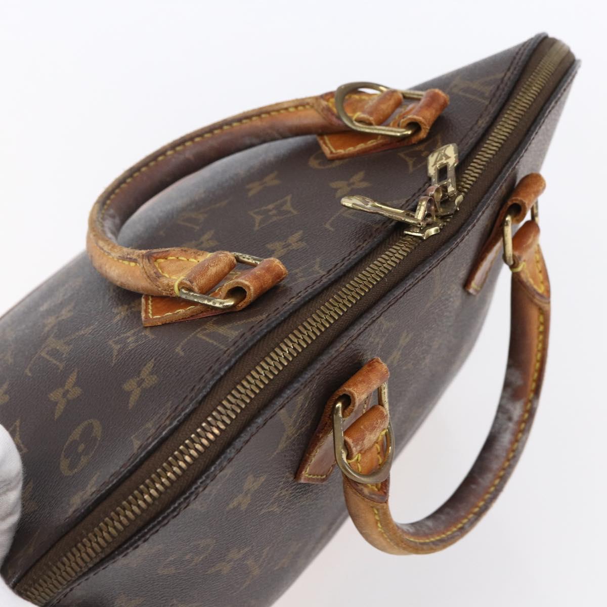 LOUIS VUITTON Monogram Alma Hand Bag M51130 LV Auth 152192