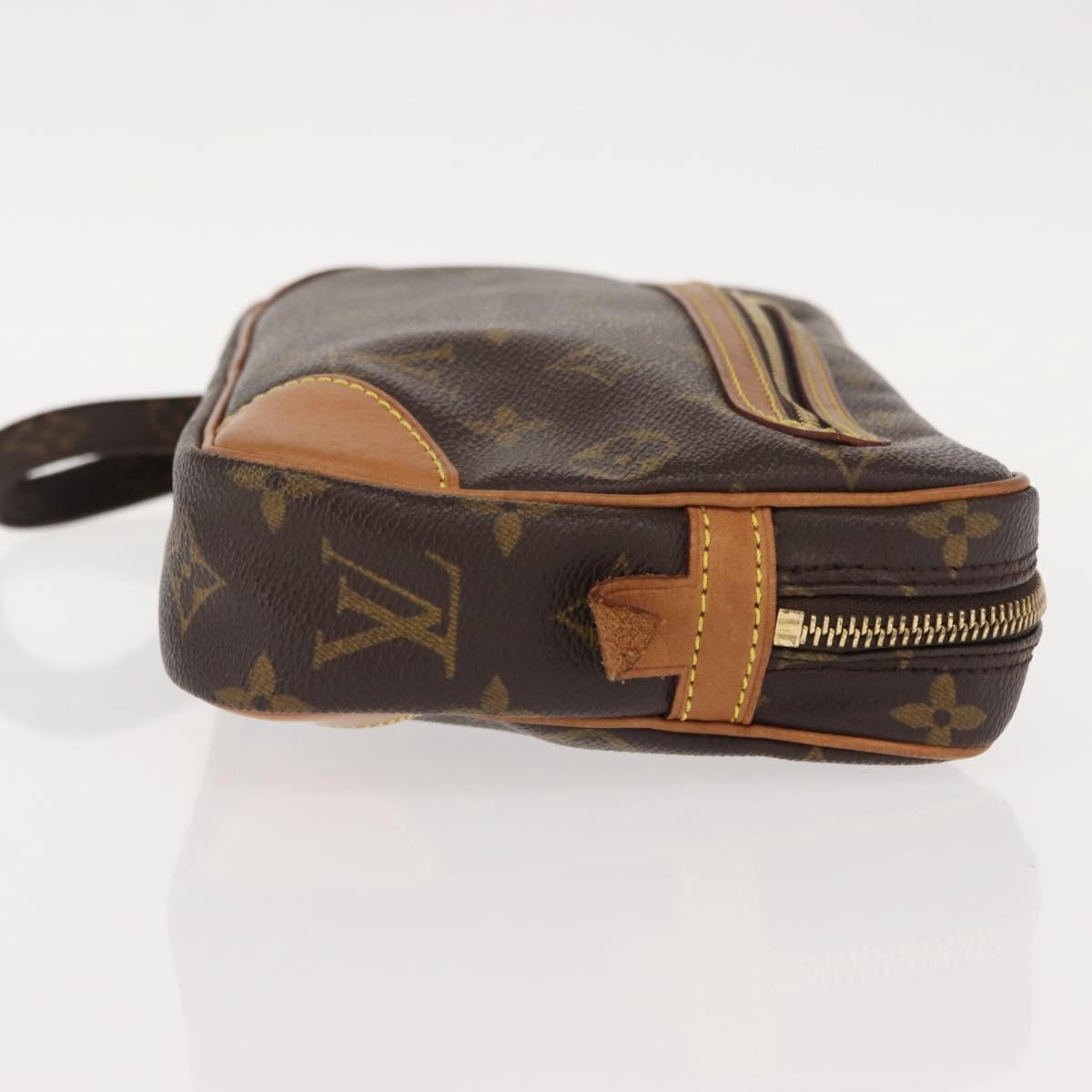 LOUIS VUITTON Monogram Marly Dragonne GM Clutch Bag M51825 LV Auth 152200A