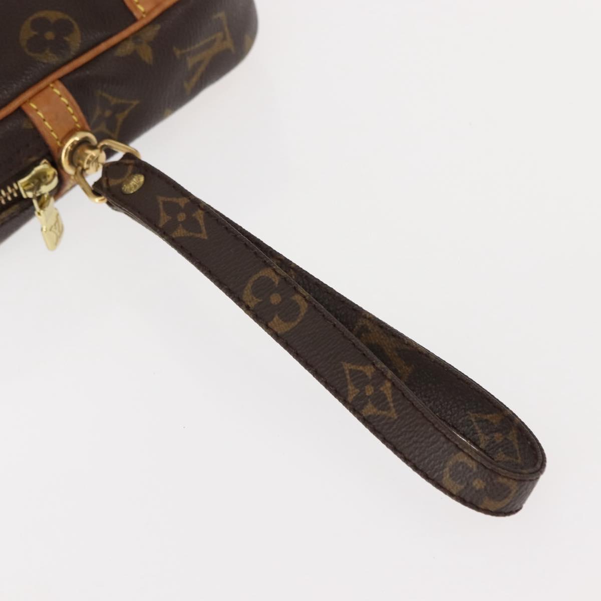 LOUIS VUITTON Monogram Marly Dragonne GM Clutch Bag M51825 LV Auth 152200
