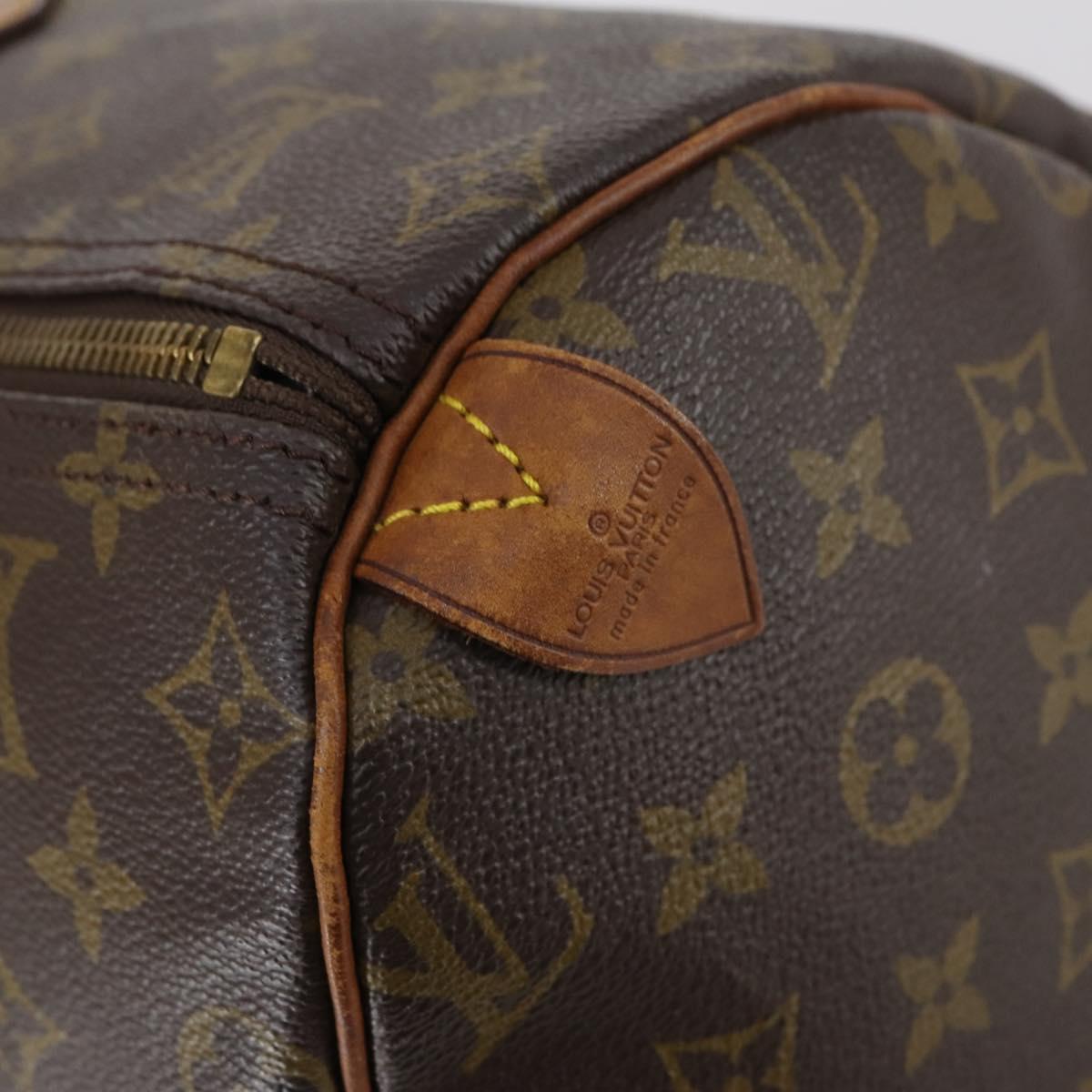 LOUIS VUITTON Monogram Speedy 40 Hand Bag M41522 LV Auth 152201