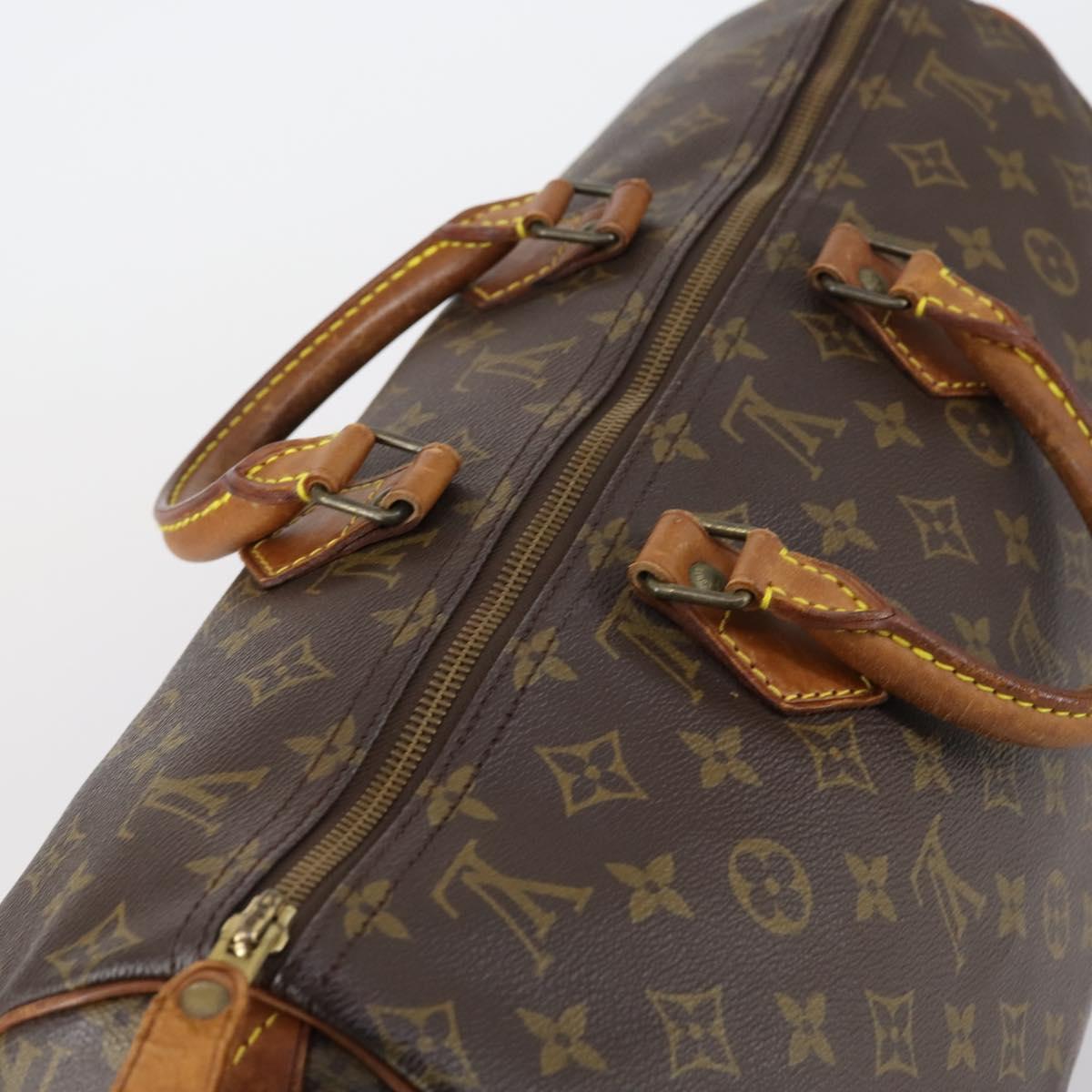 LOUIS VUITTON Monogram Speedy 40 Hand Bag M41522 LV Auth 152201