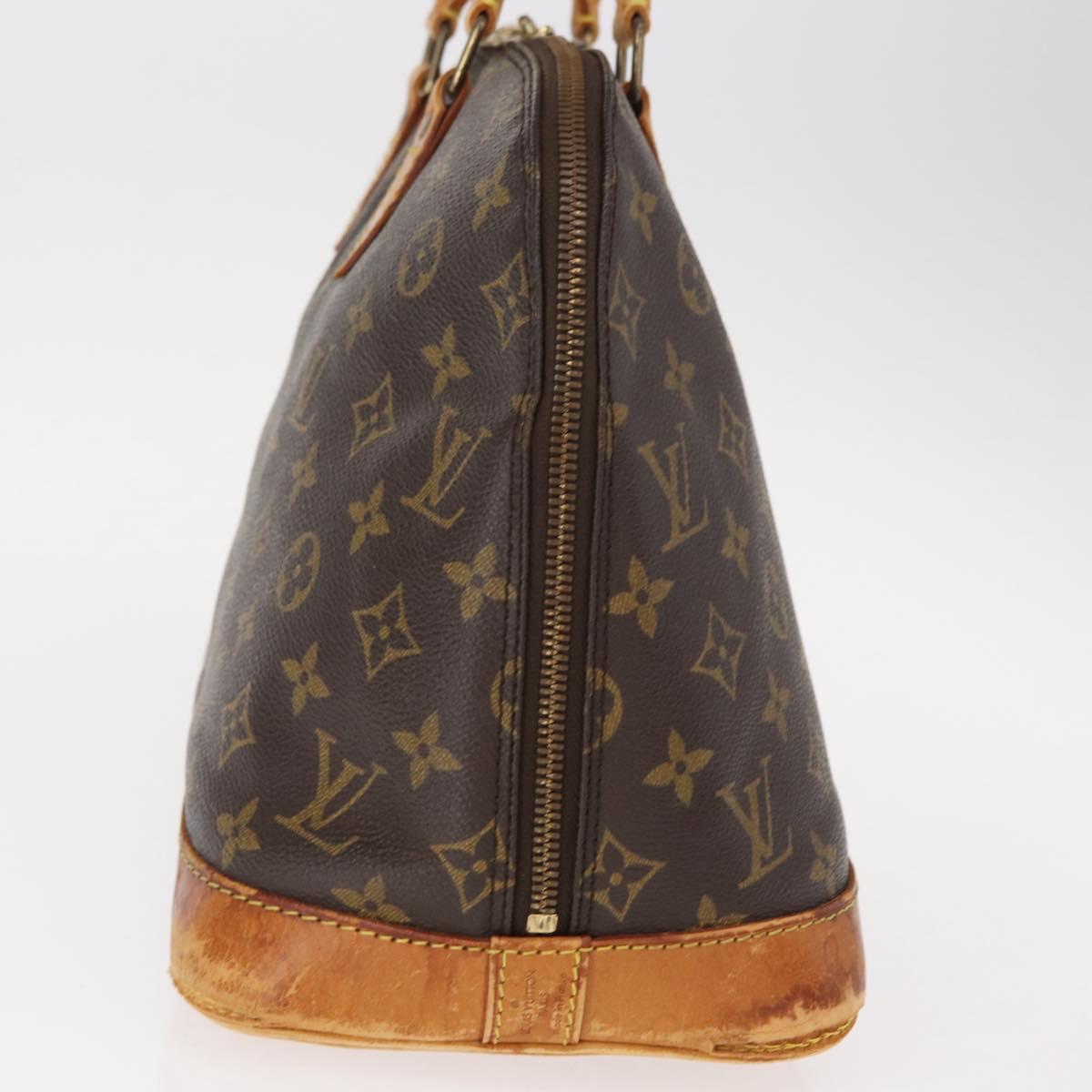 LOUIS VUITTON Monogram Alma Hand Bag M51130 LV Auth 152203