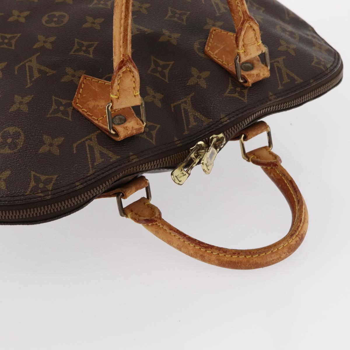 LOUIS VUITTON Monogram Alma Hand Bag M51130 LV Auth 152203